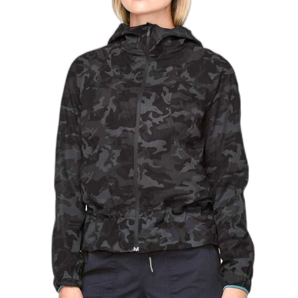 lululemon athletica Jackets & Blazers - Lululemon Pack It Up Jacket Incognito Camo Multi Grey